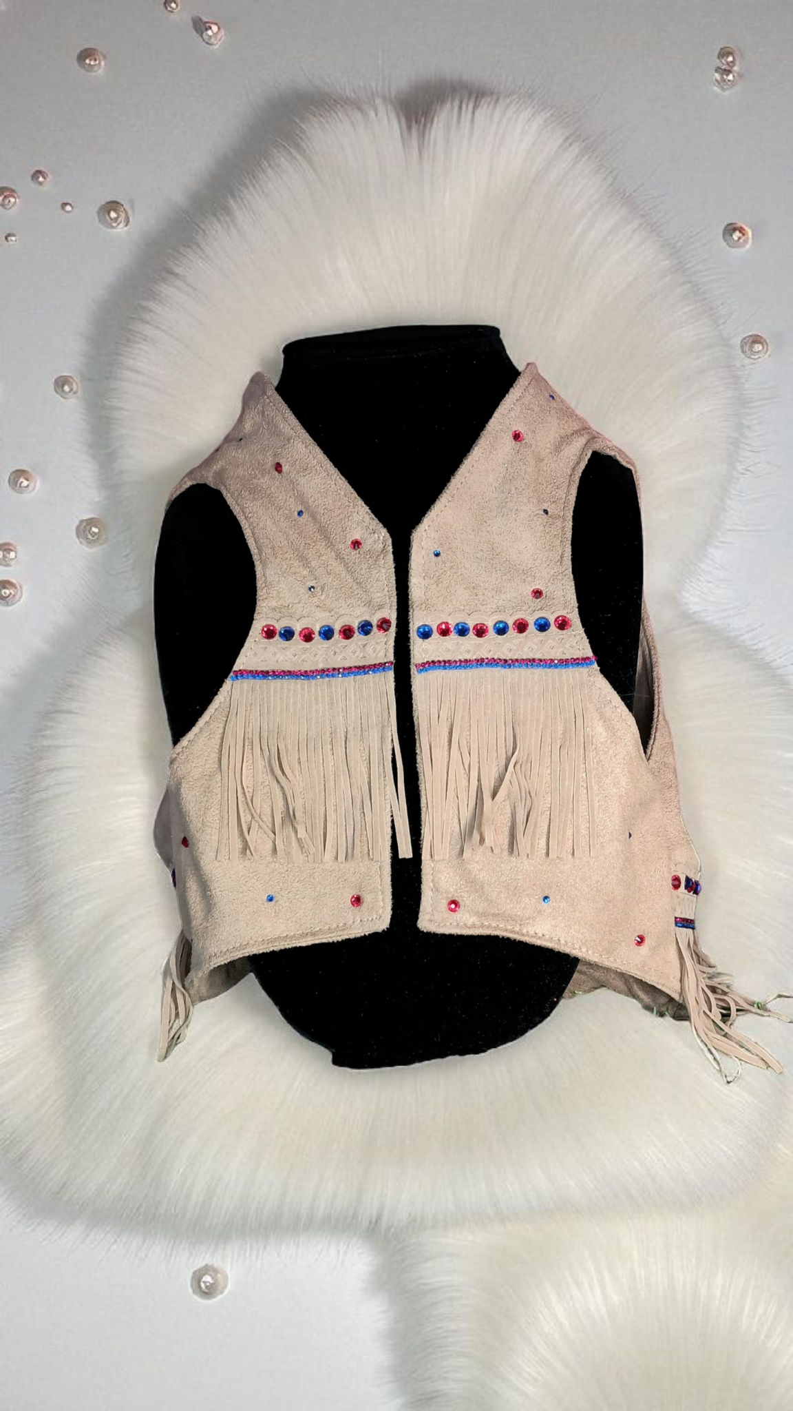 Western / boho vest