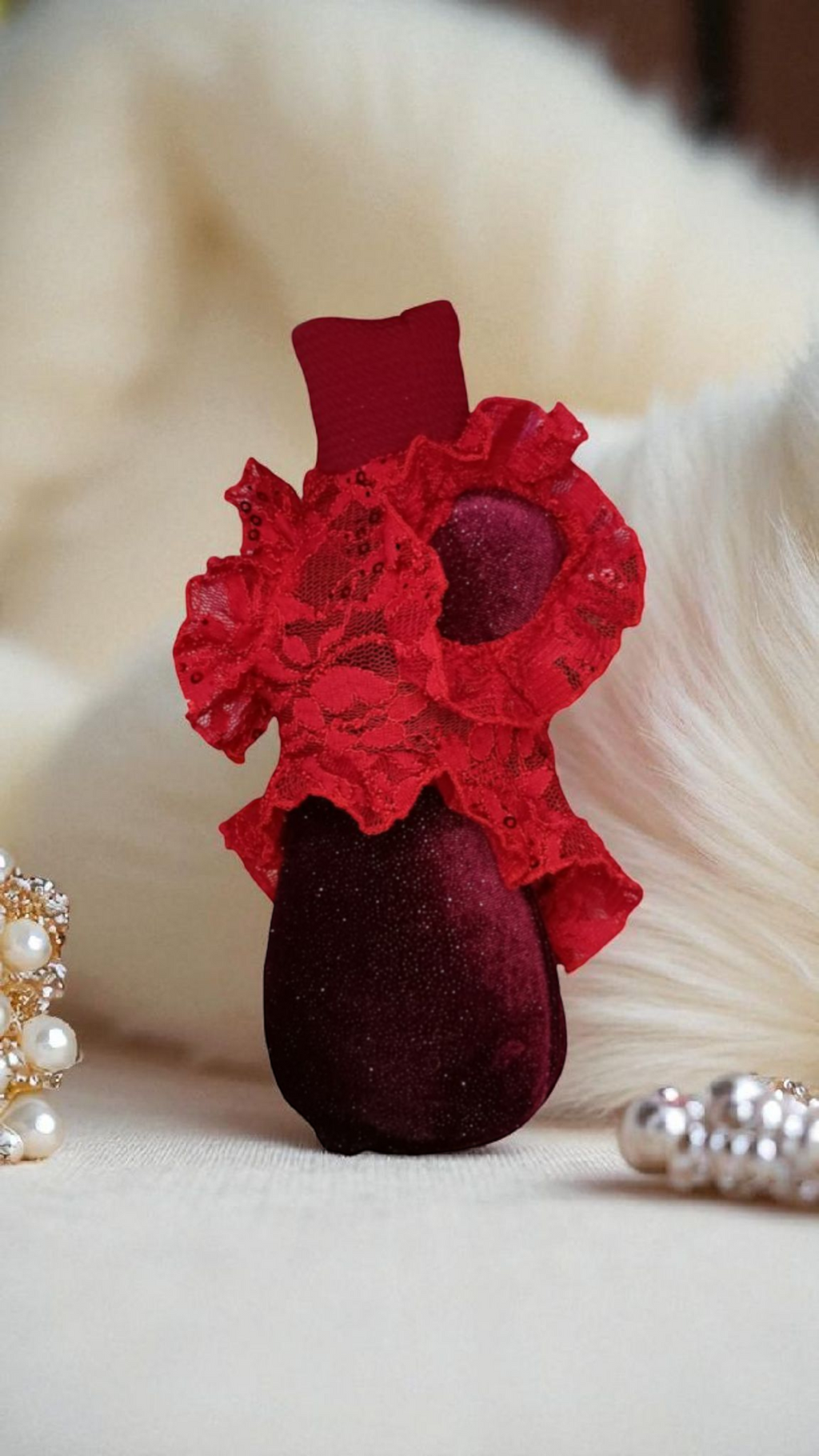 Red lace