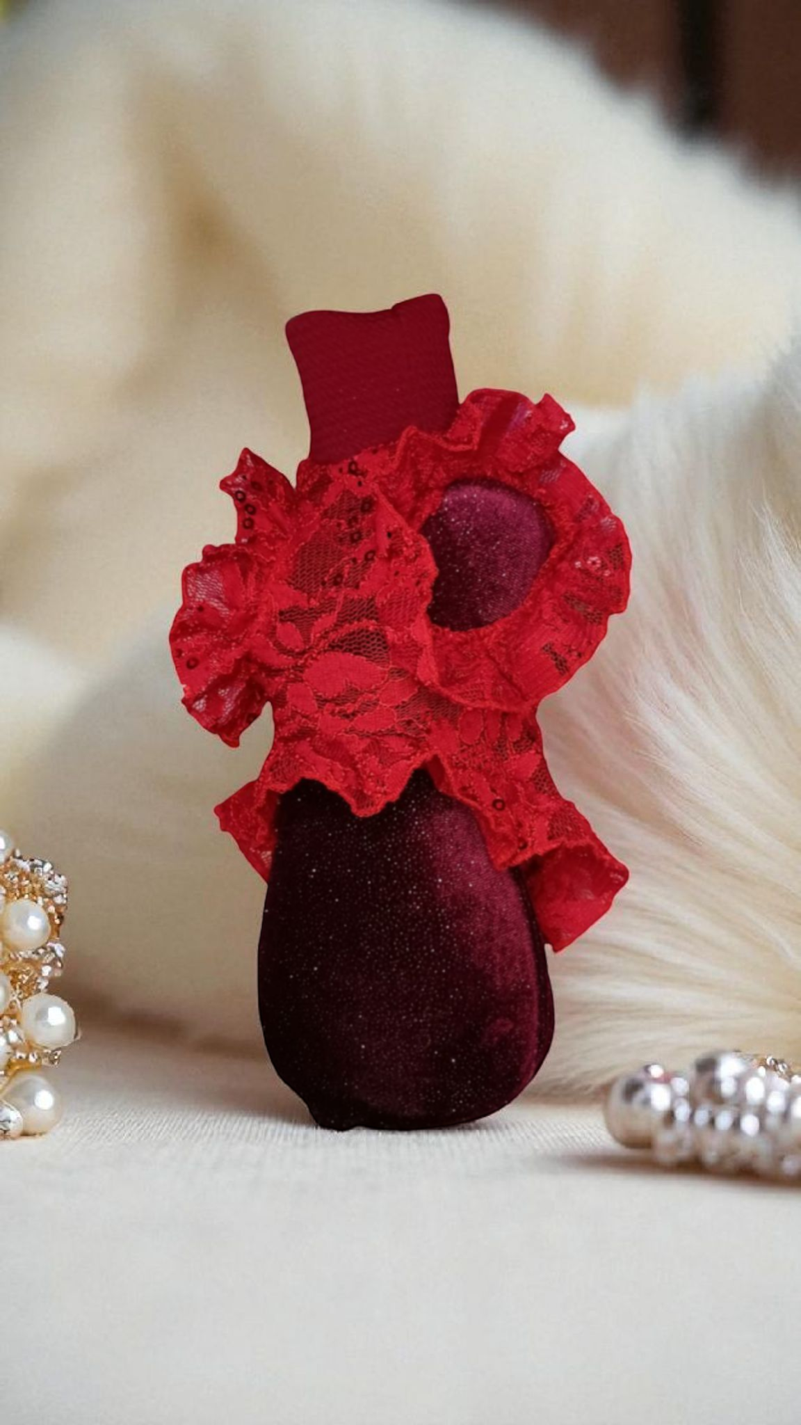 Red lace