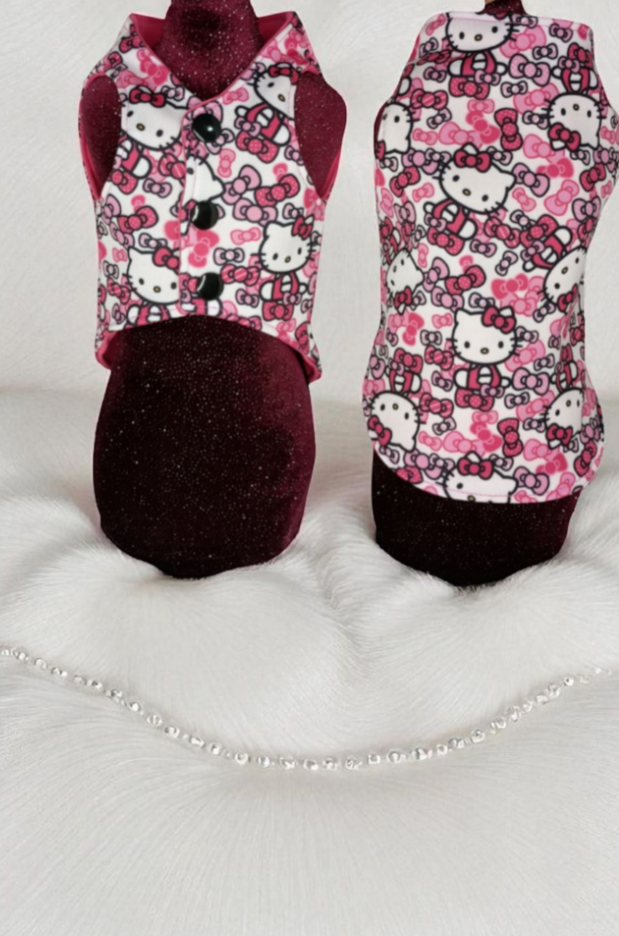 Reversible kitty vest