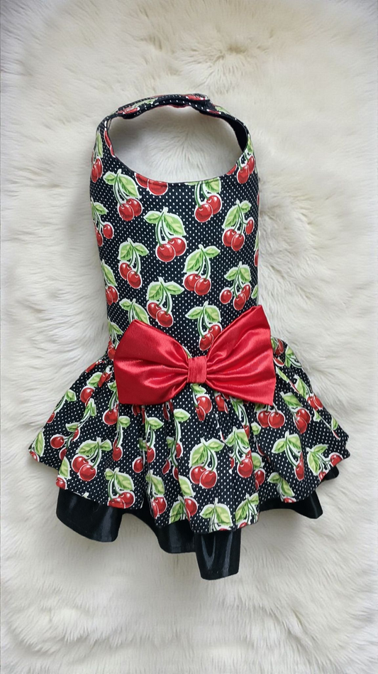 Cherries and polka dots